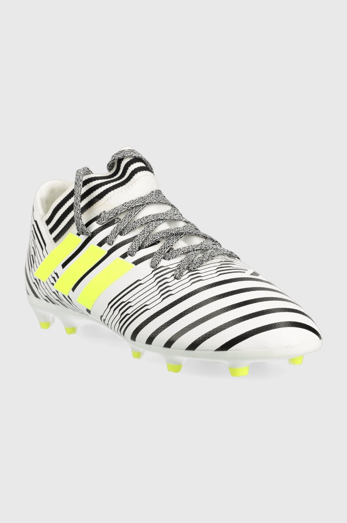 Τάπες ποδοσφαίρου adidas NEMEZIZ 17.3 FG J S82426 λευκό AA00