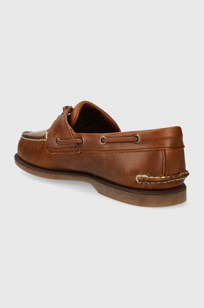 Obuwie Timberland mokasyny skórzane A232X A232X brązowy