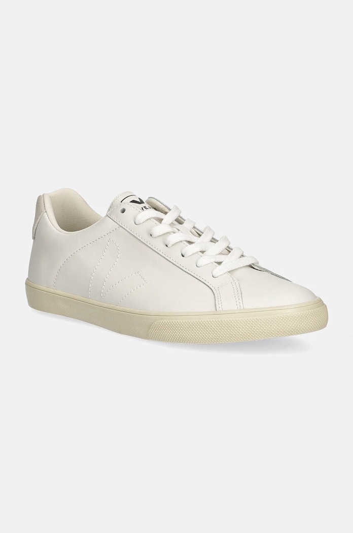 Veja bőr sportcipő Esplar Leather velúr bőr fehér EA0200001B