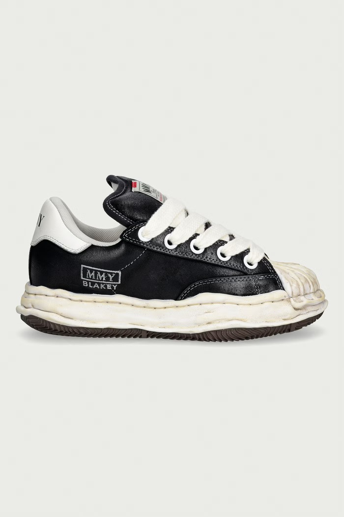 Maison MIHARA YASUHIRO Blakey ниски кецове мъжки A16FW741 черен AA00