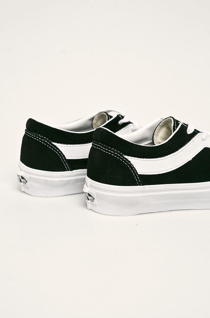 Παπούτσια Vans - Δερμάτινα ελαφριά παπούτσια VN0A3WLPOS71 μαύρο