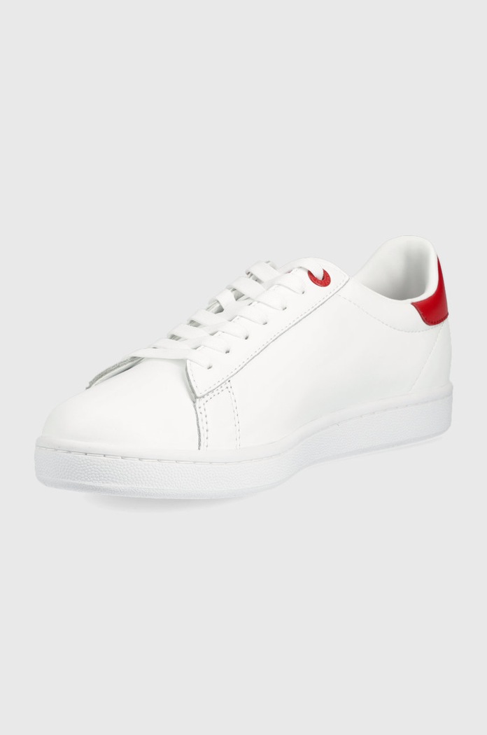 Încălțăminte EA7 Emporio Armani sneakers din piele X8X001.XCC51.N541 alb
