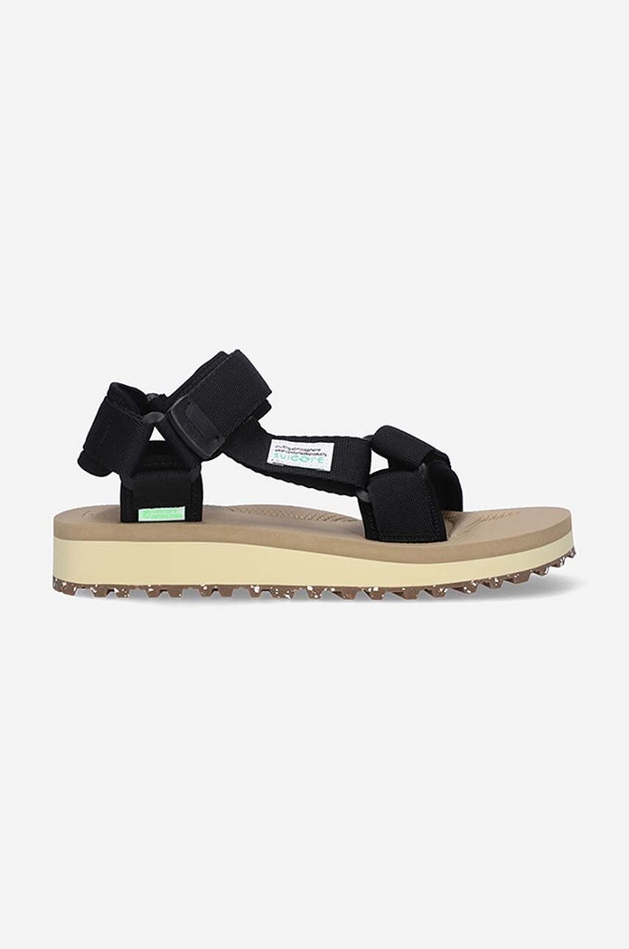 Sandály Suicoke DEPA-2CAB-ECO BLACK textilní černá DEPA.2CAB.ECO