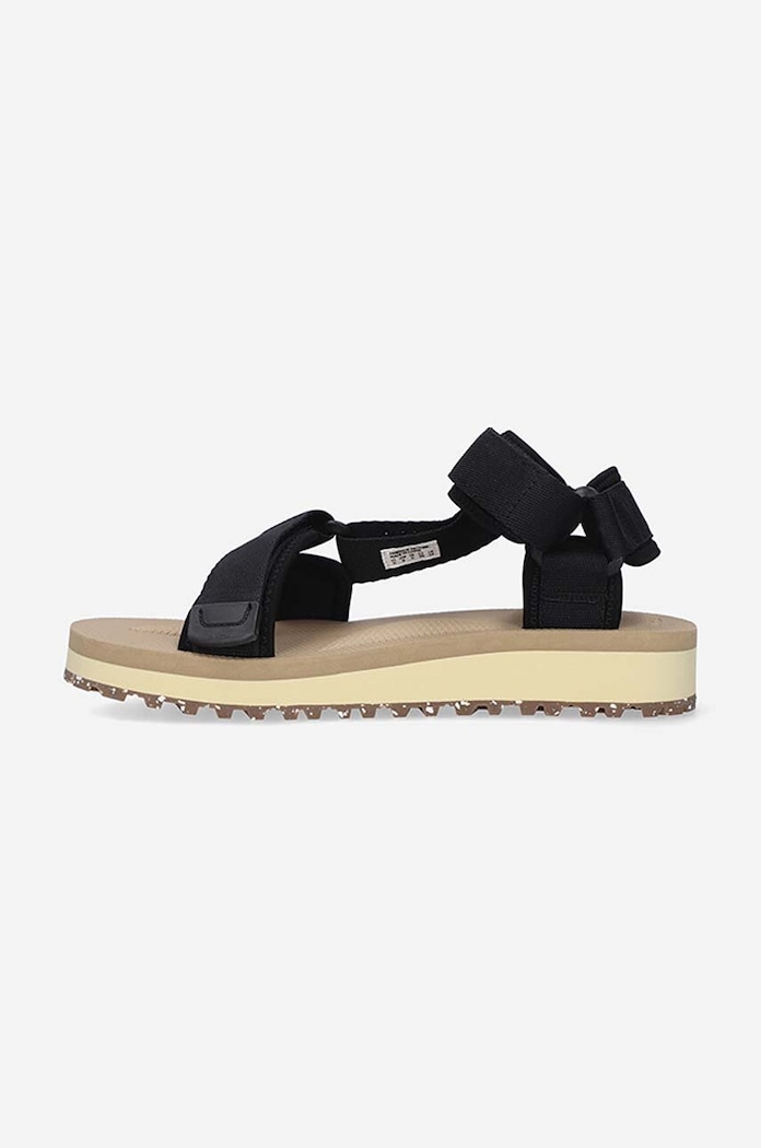 Boty Sandály Suicoke DEPA-2CAB-ECO BLACK DEPA.2CAB.ECO černá