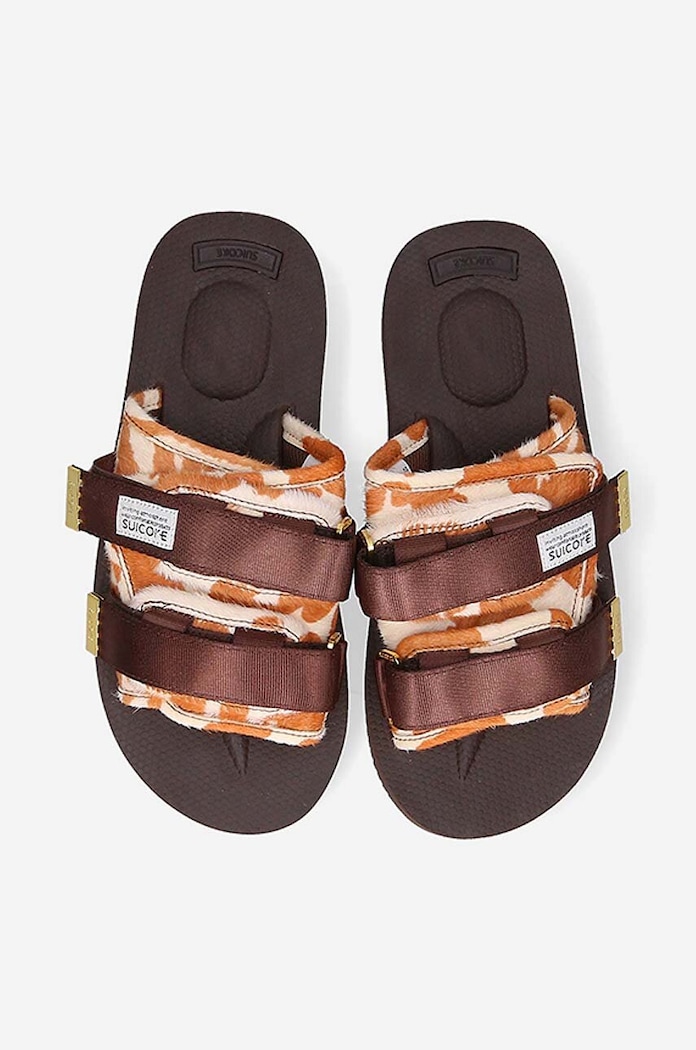 Παντόφλες Suicoke Sandały Suicoke Rubber Sole MOTO-VHL καφέ MOTO.VHL