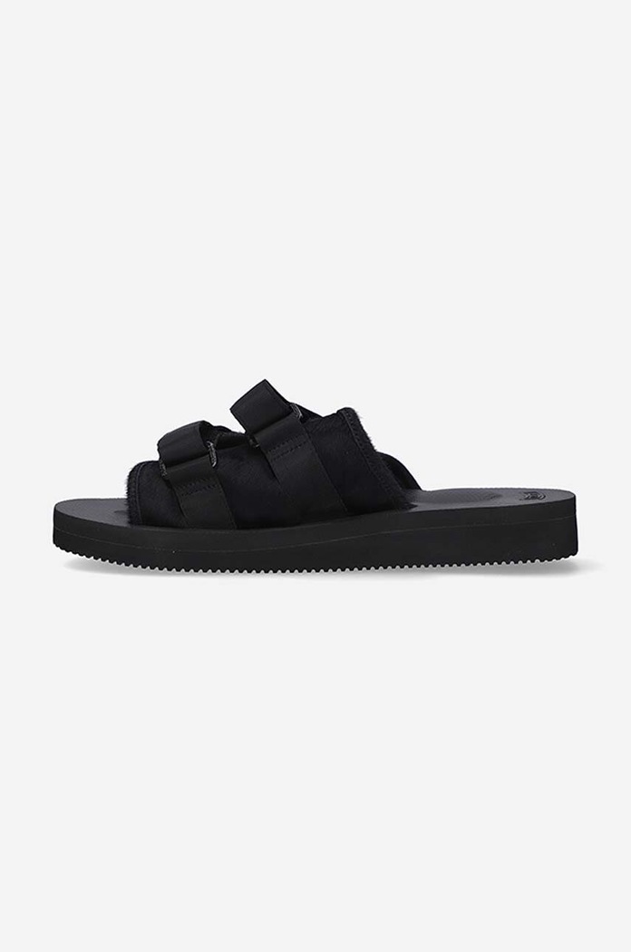 Boty Pantofle Suicoke Rubber Sole MOTO-VHL MOTO.VHL černá