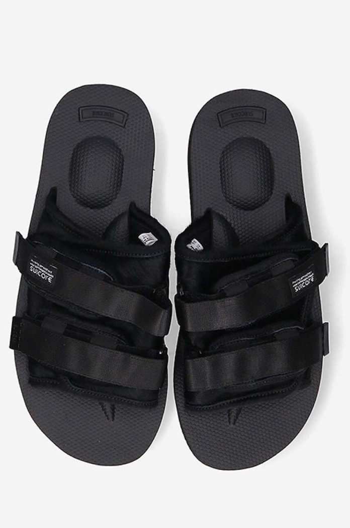 Pantofle Suicoke Rubber Sole MOTO-VHL černá MOTO.VHL