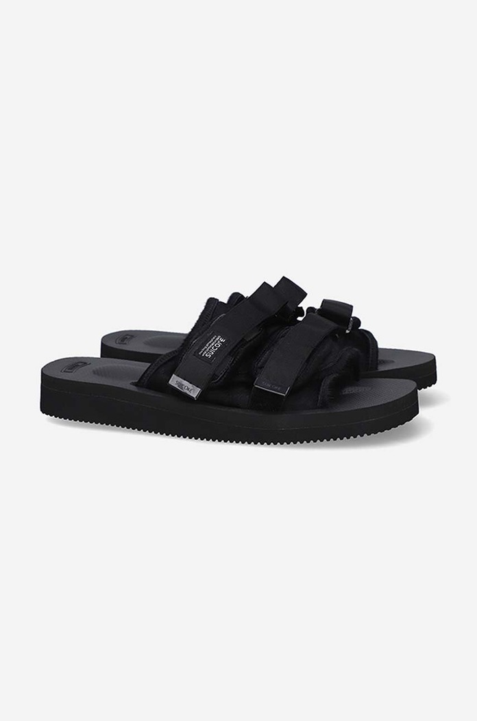 Pantofle Suicoke Rubber Sole MOTO-VHL MOTO.VHL černá