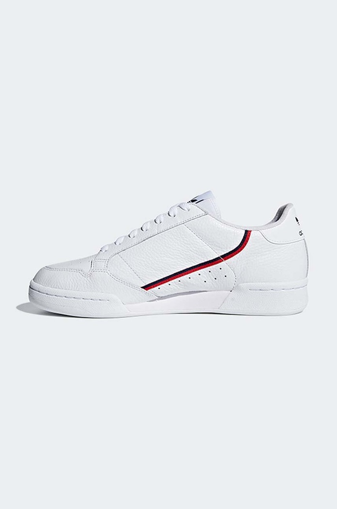 Kožené tenisky adidas Originals Continental 80 G27706 biela SS20