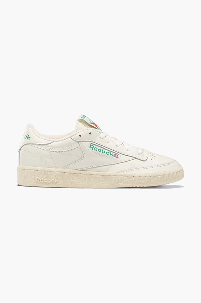 Reebok Club C 85 Vintage Chalk Glen Green grain leather beige DV6434.100000317
