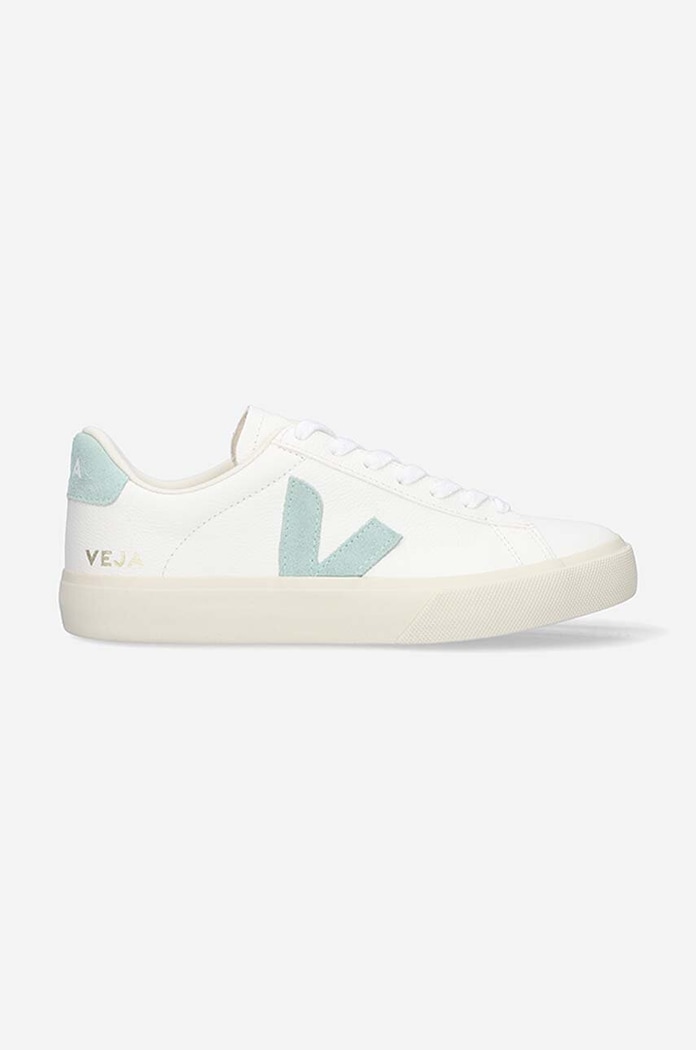Δερμάτινα sneakers Veja Campo Chromefree λείο δέρμα λευκό CP0502485