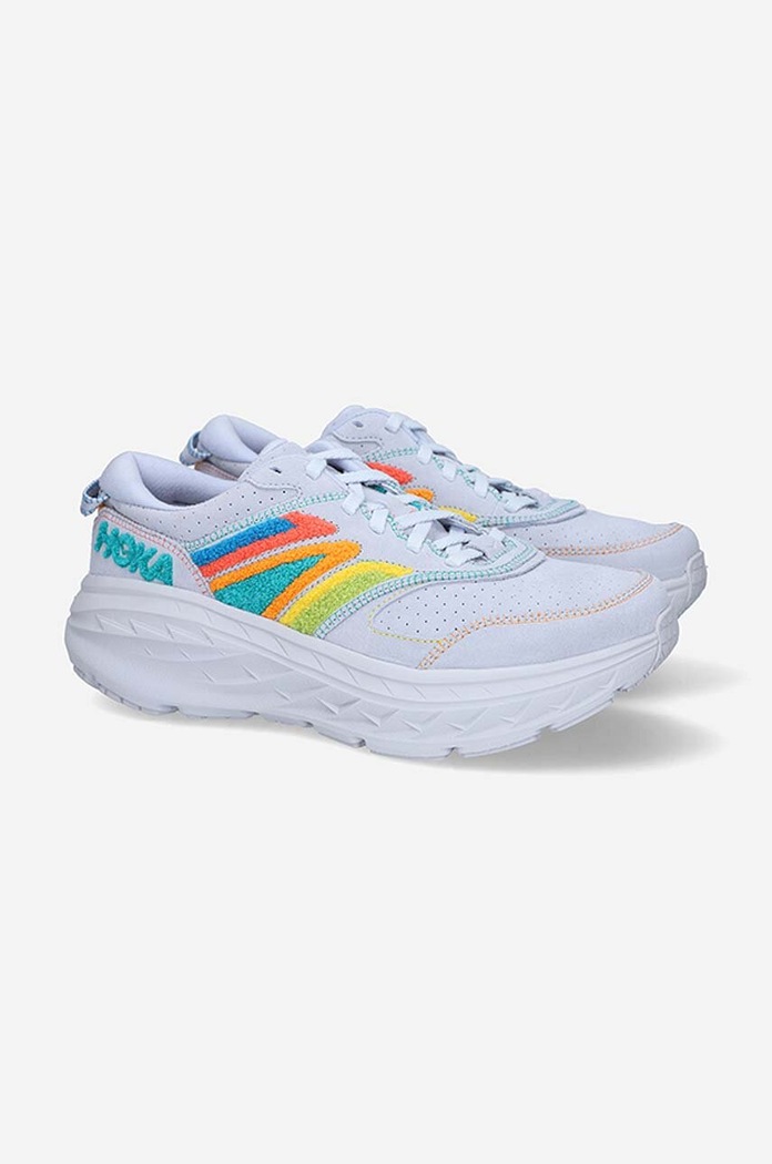 Pantofi Bondi L Embroidery Hoka alb 1126855