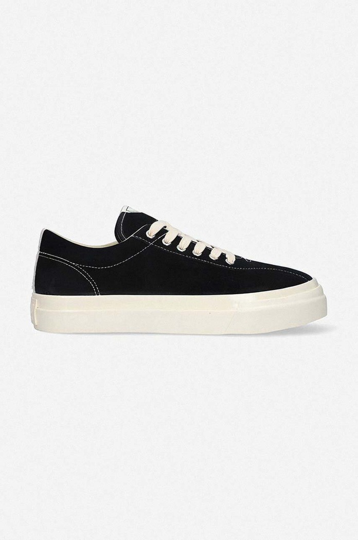 Σουέτ sneakers S.W.C Dellow Suede φλατ μαύρο YA01135