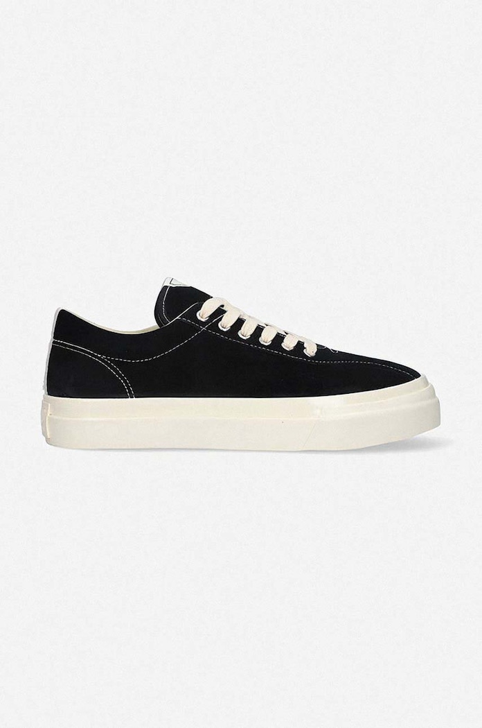 Σουέτ sneakers S.W.C Dellow Suede φλατ μαύρο YA01135