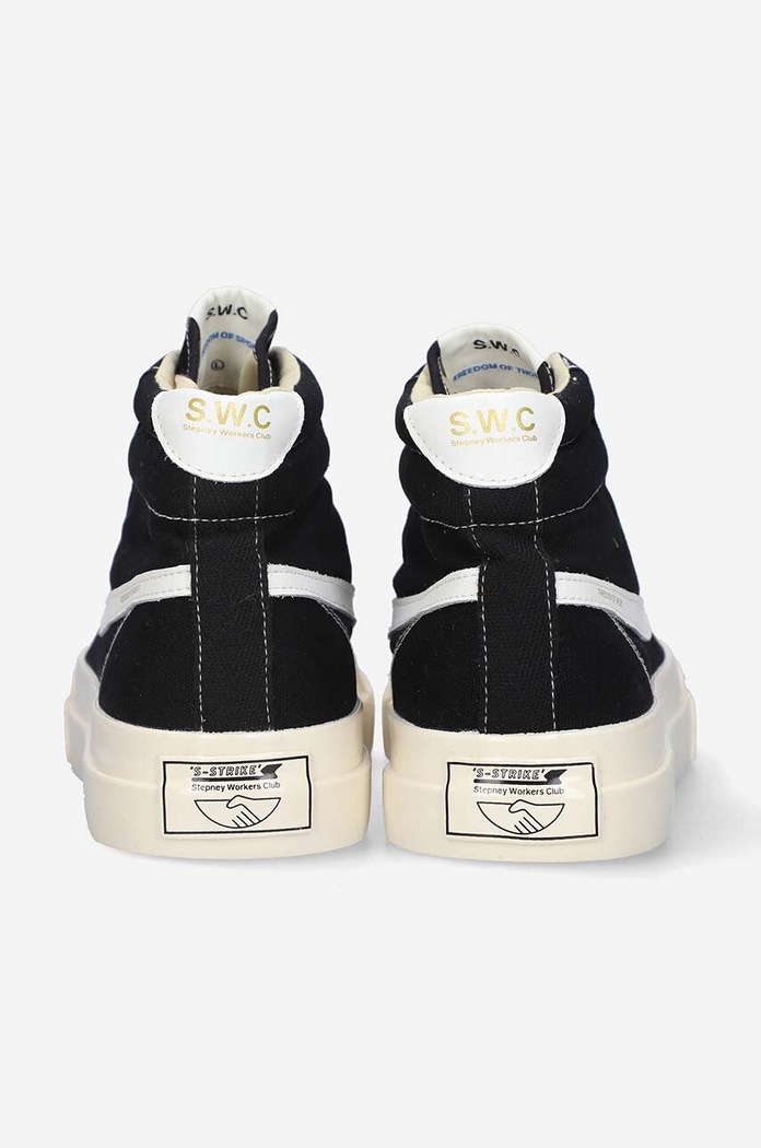 Tenisky S.W.C Varden S-Strike Canvas YA08012 BLKWHT YA08012
