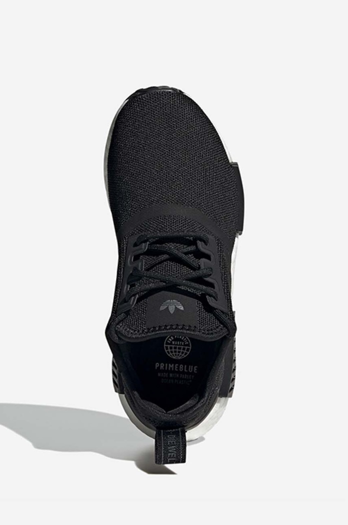 adidas NMD R1 Refined Core Black Cloud White (GS) black H02333
