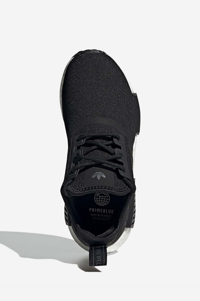 adidas NMD R1 Refined Core Black Cloud White (GS) black H02333