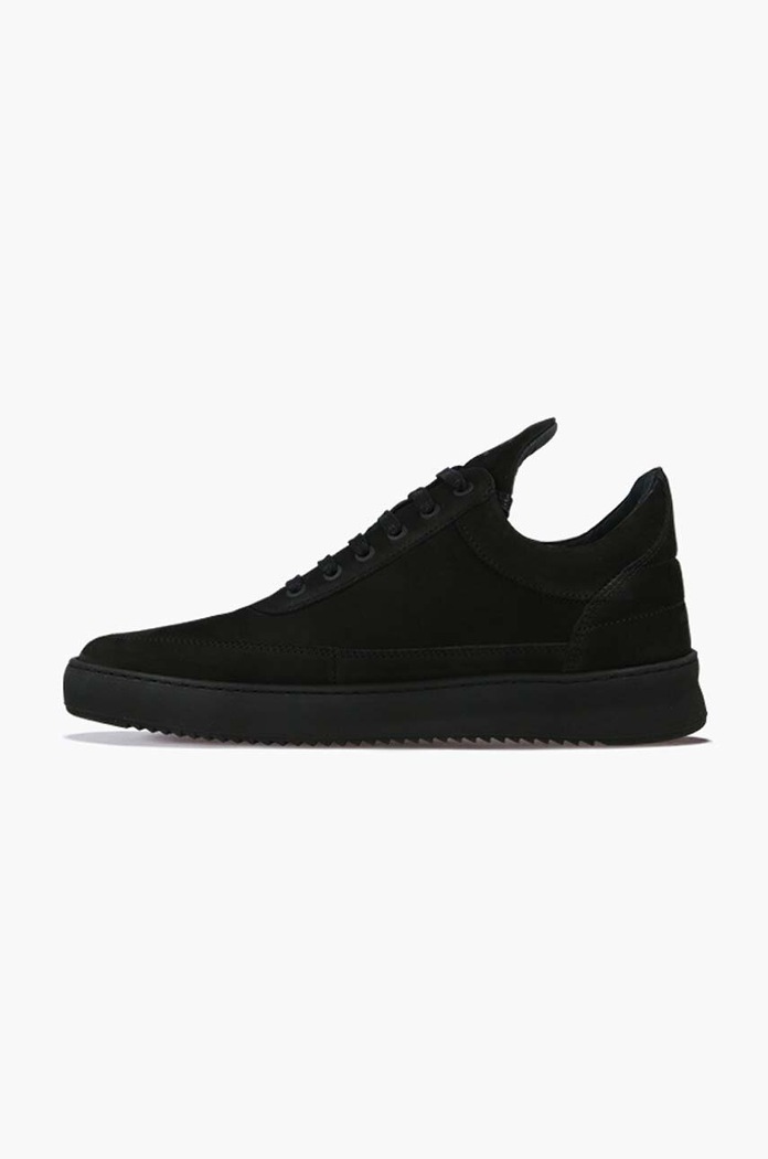 Παπούτσια Σουέτ sneakers Filling Pieces Low Top Ripple 30425441861 μαύρο