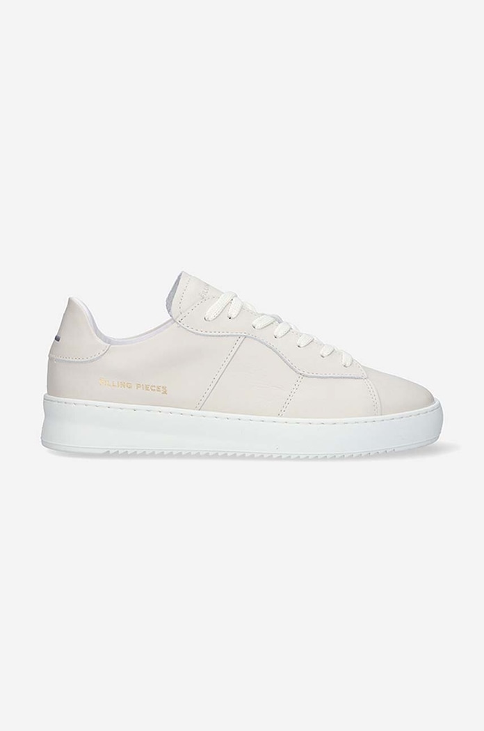 Filling Pieces leather sneakers Court Rado flat beige 89128841890