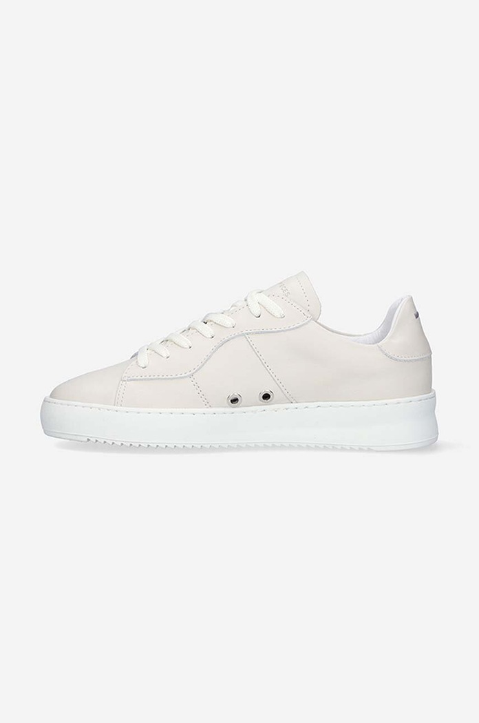 Shoes Filling Pieces leather sneakers Court Rado 89128841890 beige