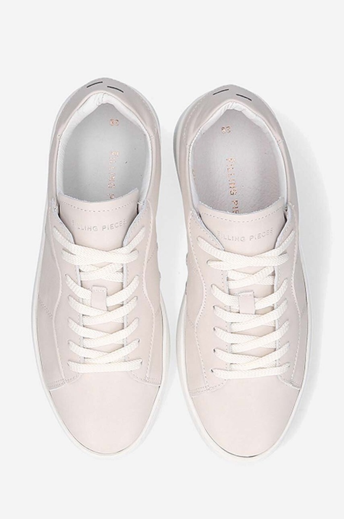 Filling Pieces leather sneakers Court Rado beige 89128841890
