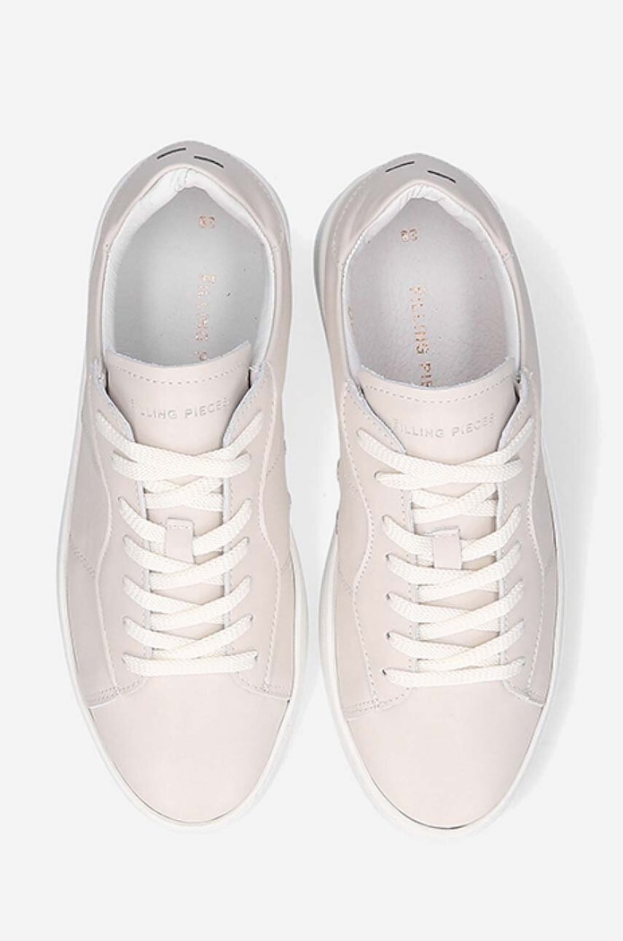 Filling Pieces leather sneakers Court Rado beige 89128841890