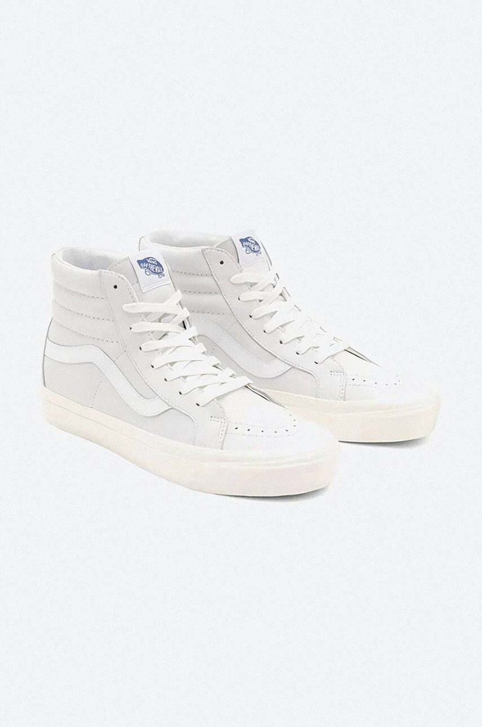 Δερμάτινα sneakers Vans γκρί VN0A38GF104