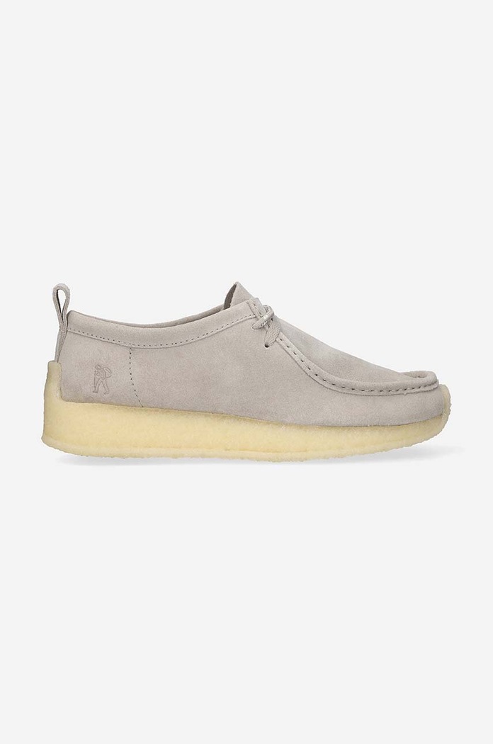 Clarks Originals Половинки обувки от велур Clarks x Ronnie Fieg Rossendale сив 26170225