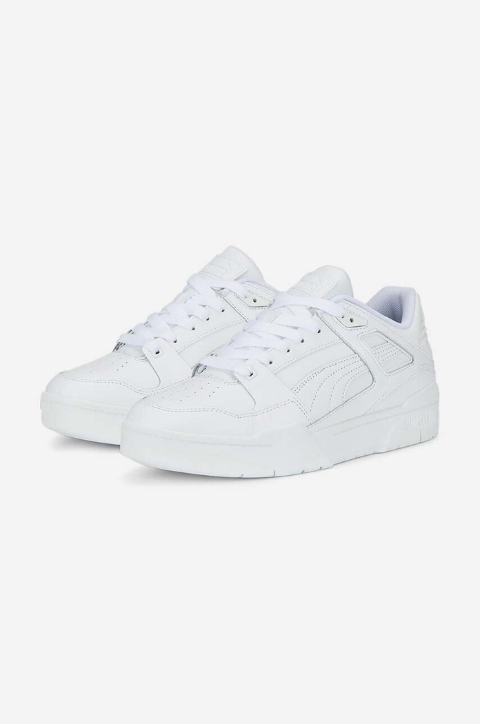 Puma sneakersy skórzane Slipstream Leather Sneake biały 387544.02