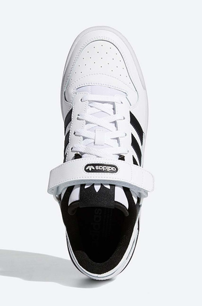 Δερμάτινα sneakers adidas Originals Forum Low λευκό FY7757
