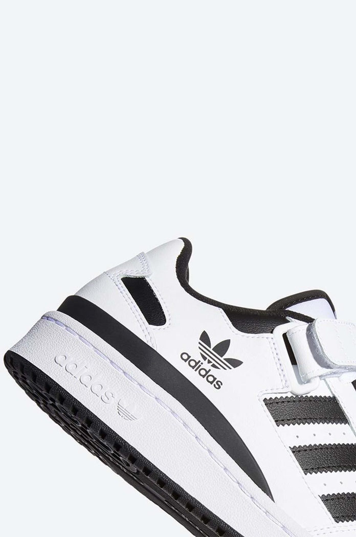 Δερμάτινα sneakers adidas Originals Forum Low FY7757 λευκό