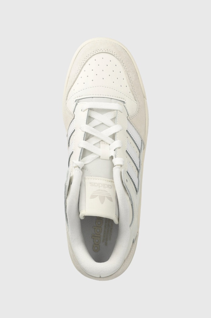 Δερμάτινα sneakers adidas Originals Forum Low λευκό ID6858