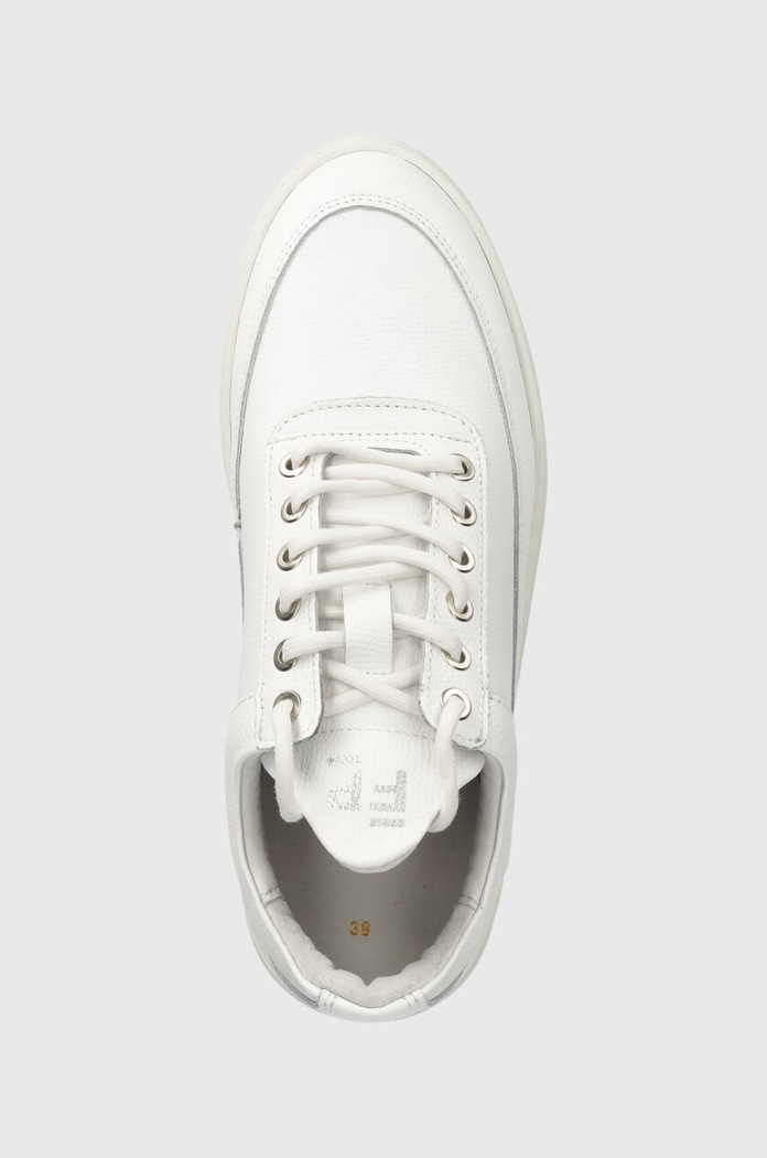 Δερμάτινα sneakers Filling Pieces λευκό 25127541855