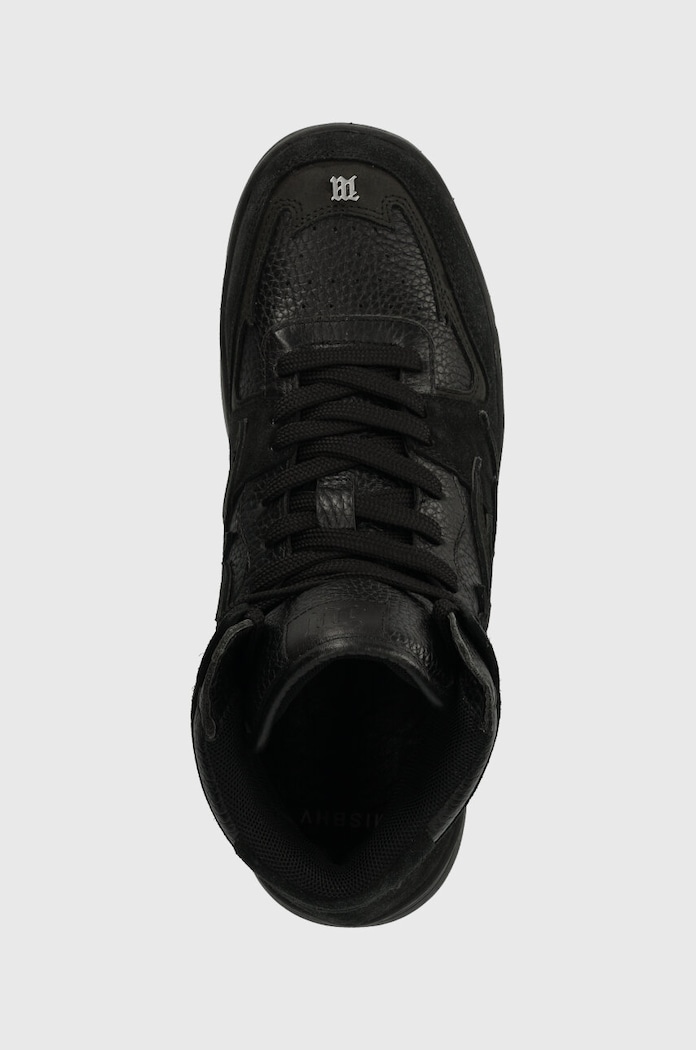 Δερμάτινα sneakers MISBHV Court μαύρο 3022BW409