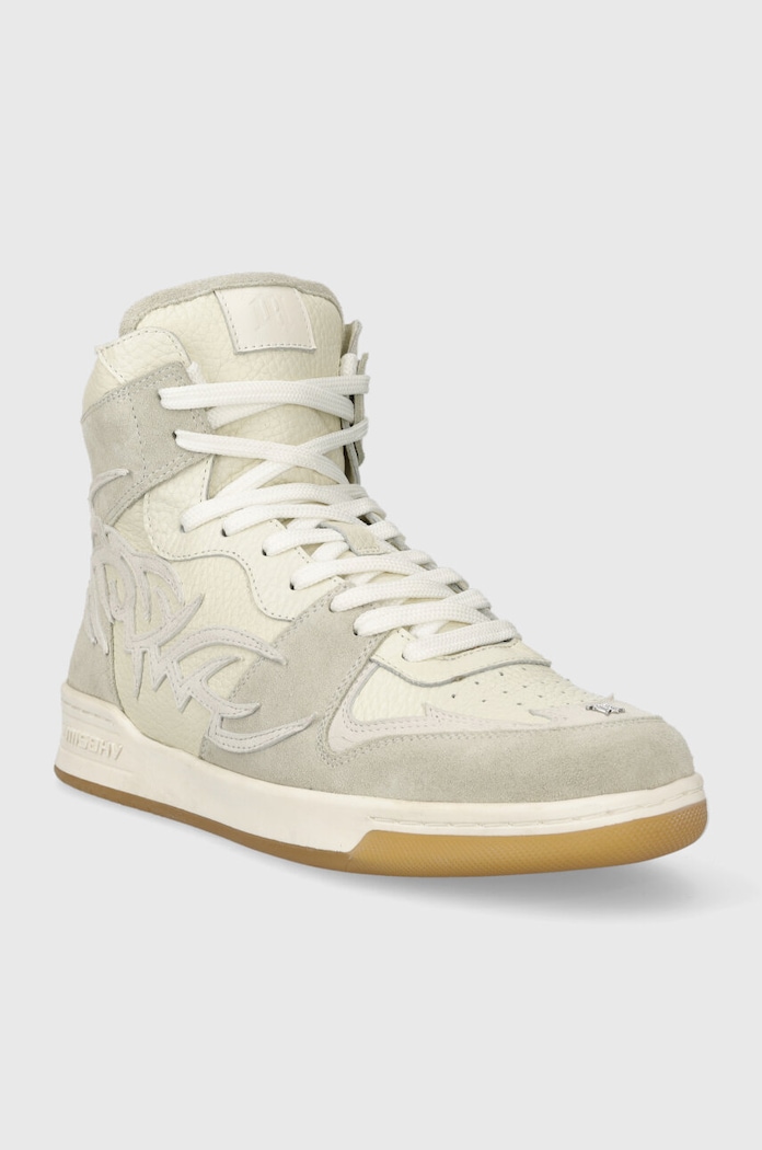 Δερμάτινα sneakers MISBHV Court 3022BW410 γκρί AA00