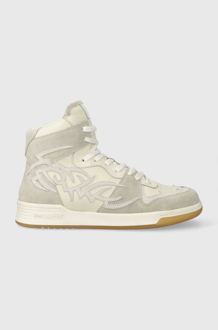 MISBHV sneakers in pelle Court pelle fiore bianco 3022BM410