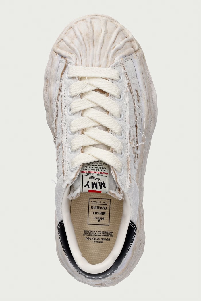 Maison MIHARA YASUHIRO Blakey tenisky nízke biela A16FW729