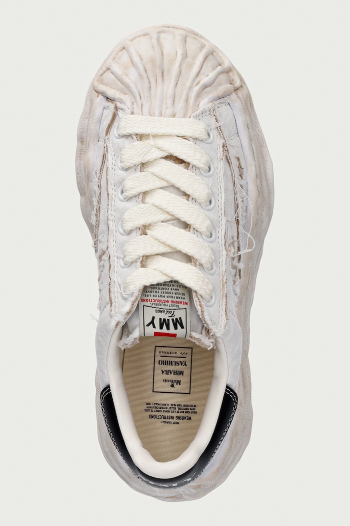 Maison MIHARA YASUHIRO Blakey tenisky nízke biela A16FW729