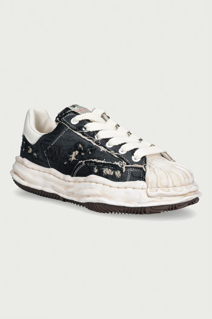 Maison MIHARA YASUHIRO Blakey tenisky nízke čierna A16FW729