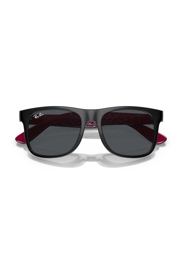 Ray-Ban okulary przeciwsłoneczne dziecięce JUNIOR JUSTIN 0RJ9069S.B czarny