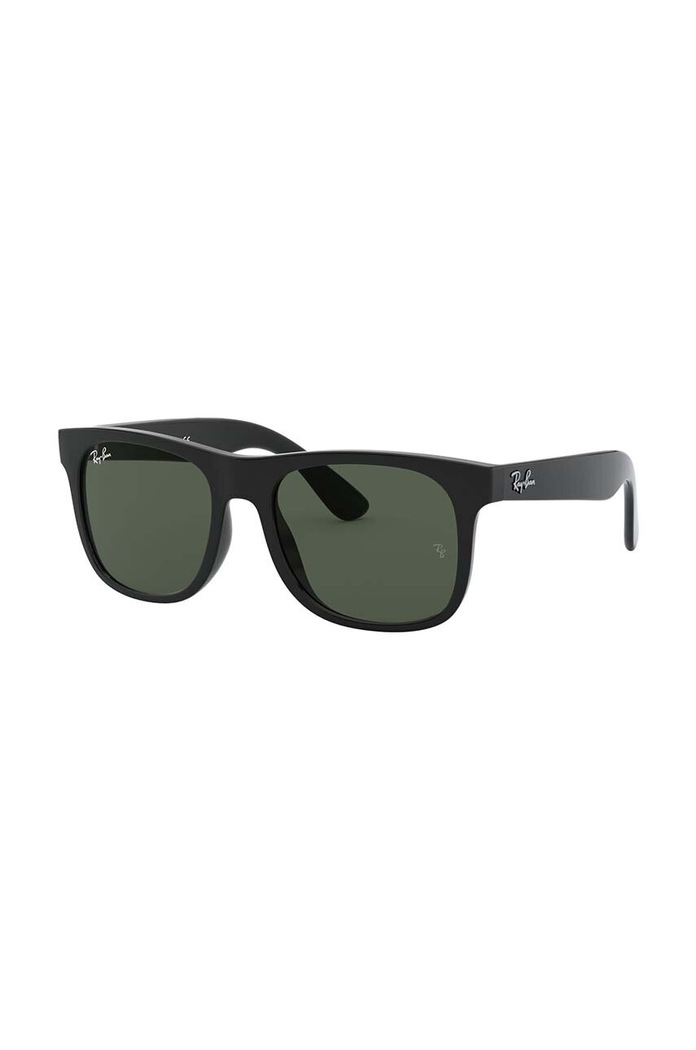 Ray-Ban okulary przeciwsłoneczne dziecięce JUNIOR JUSTIN czarny 0RJ9069S.B.PPYH