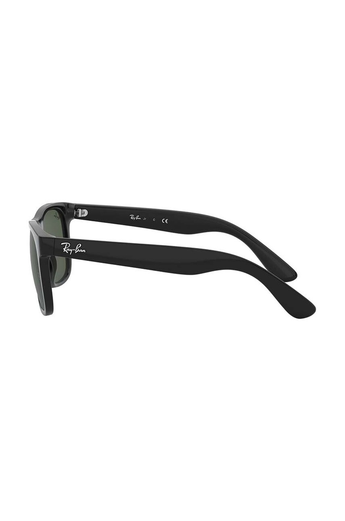 Chłopiec Ray-Ban okulary przeciwsłoneczne dziecięce JUNIOR JUSTIN 0RJ9069S.B.PPYH czarny