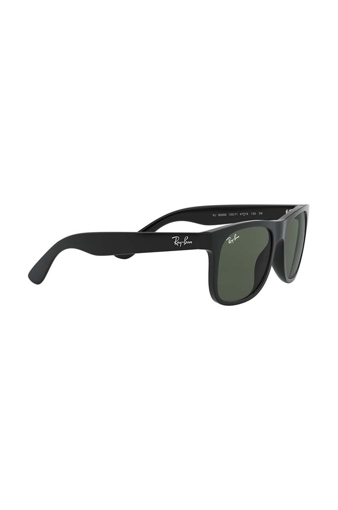 Ray-Ban okulary przeciwsłoneczne dziecięce JUNIOR JUSTIN 0RJ9069S.B.PPYH czarny