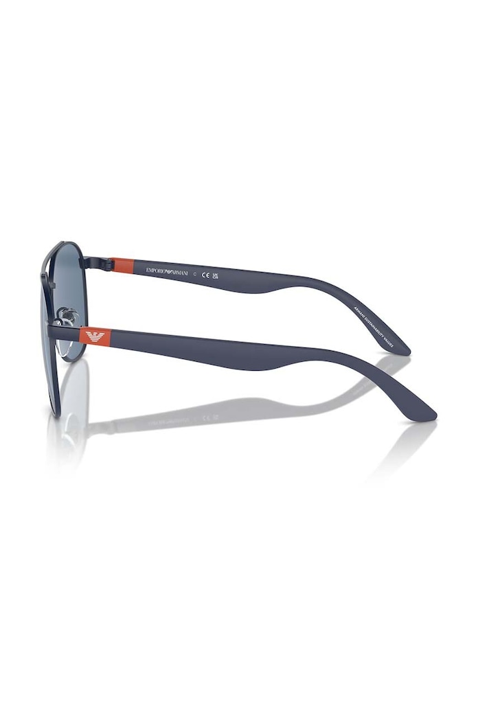 Chłopiec Emporio Armani okulary przeciwsłoneczne dziecięce 0EK2001 granatowy