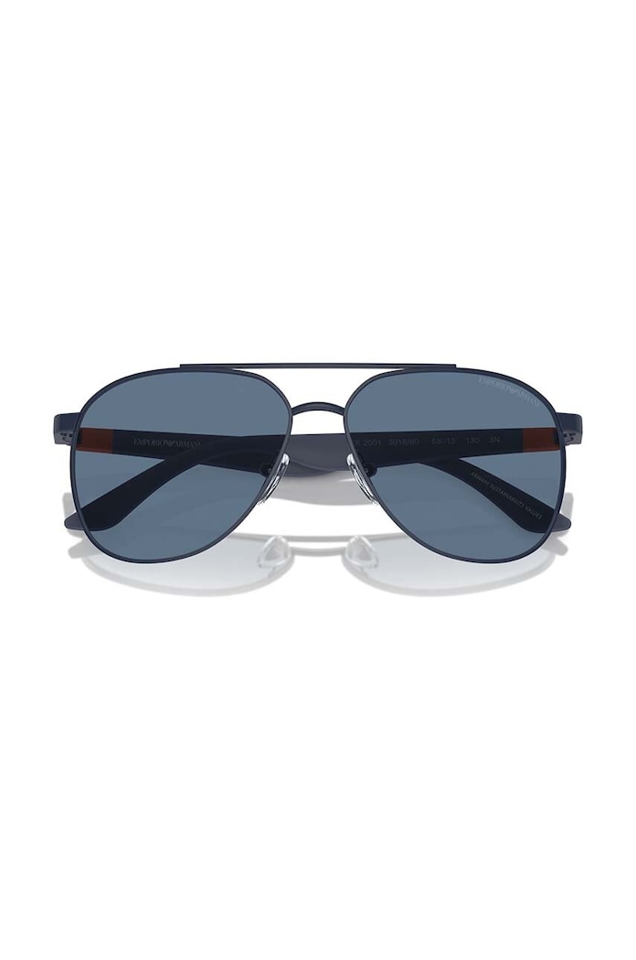 Emporio Armani okulary przeciwsłoneczne dziecięce 0EK2001 granatowy