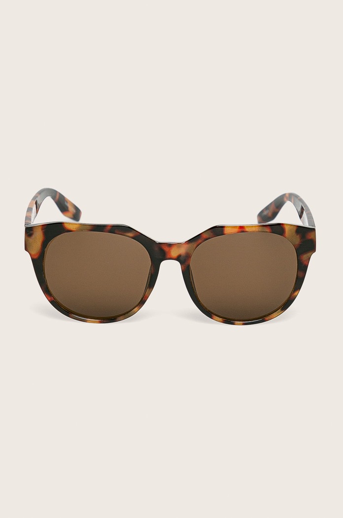 Pieces Ochelari de soare 17102328 maro AA00