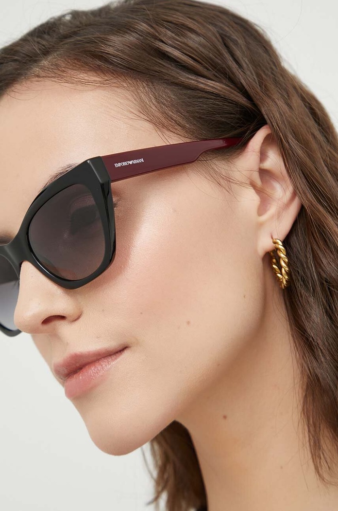 Emporio Armani okulary przeciwsłoneczne czarny 0EA4176