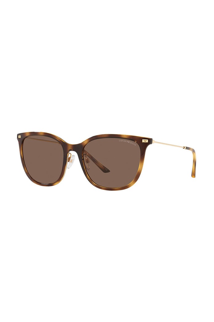 Emporio Armani okulary przeciwsłoneczne 0EA4181 brązowy 0EA4181