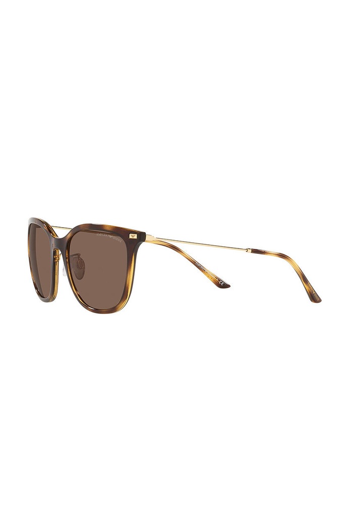 Emporio Armani okulary przeciwsłoneczne 0EA4181 brązowy 0EA4181