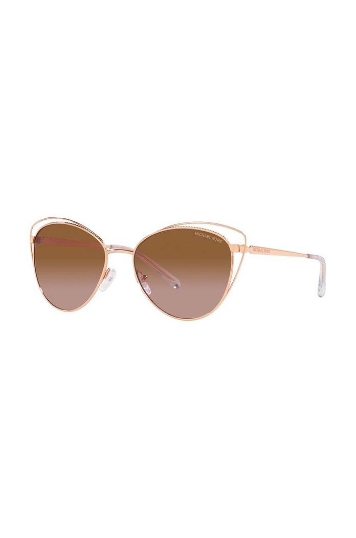 Akcesoria Michael Kors Okulary przeciwsłoneczne 0MK1117 brązowy